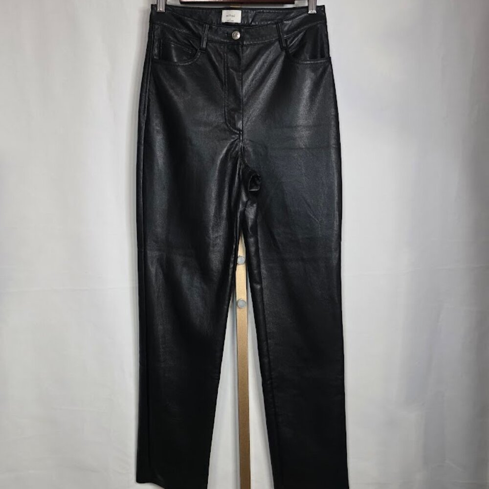 Wilfred Aritzia The Melina Pant in Vegan Black 4 & 6
